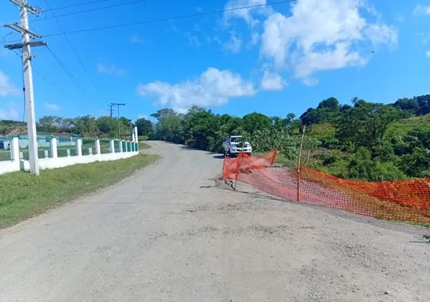 Heavy rain triggers under-slip in Nadi.