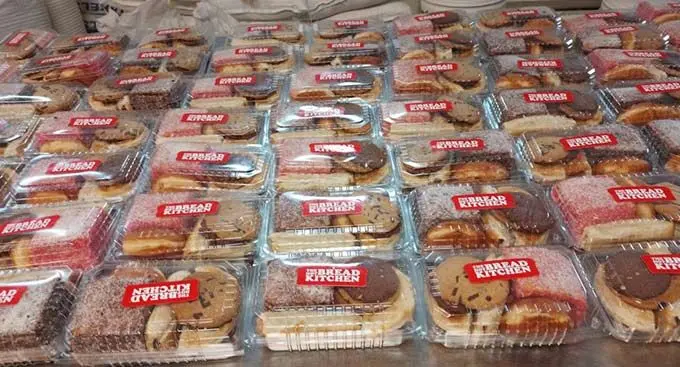 Packs of goodies for the children at CWM hospital on New Year’s day.