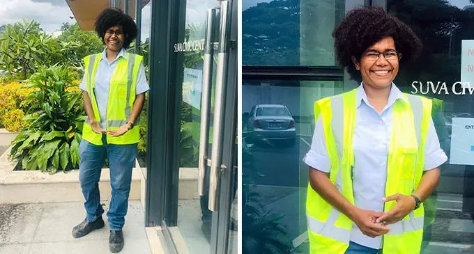 Alena Mucunabitu, first female building inspector to join in the Suva City Council (SCC).