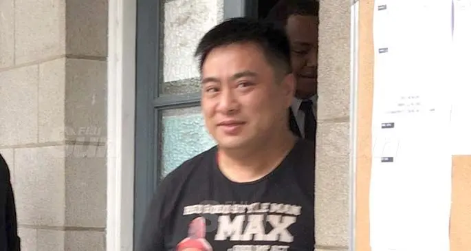 Owner of Freesoul Real Estate Development (Fiji) PTE Limited, Dickson Peng outside the Magistrates Court in Suva on March 12, 2021. Photo: Ashna Kumar