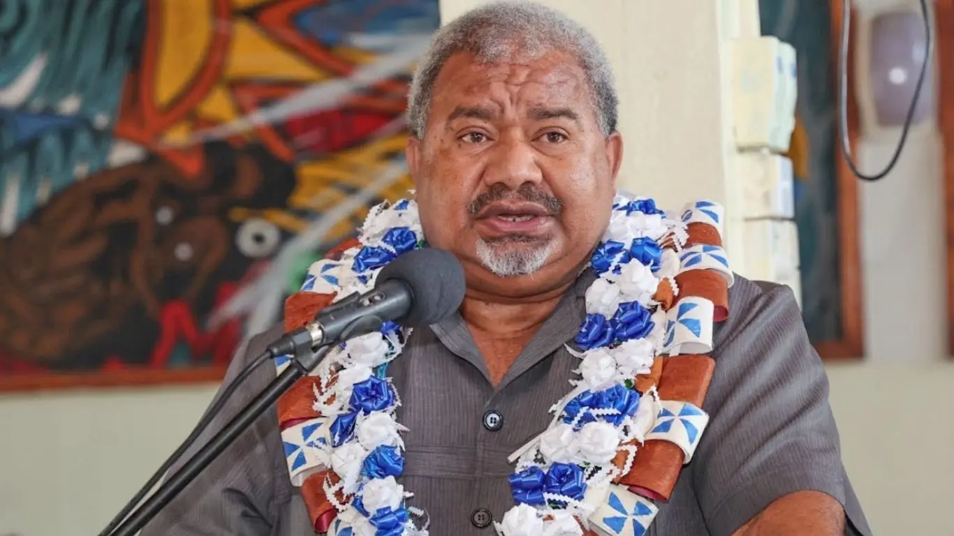 Minister for Youth and Sports Jese Saukuru during the gym equipment handover at Labasa College on September 11, 2026