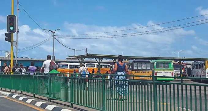 The Suva Bus Station on October 21, 2019.  Photo: Kelera Sovasiga