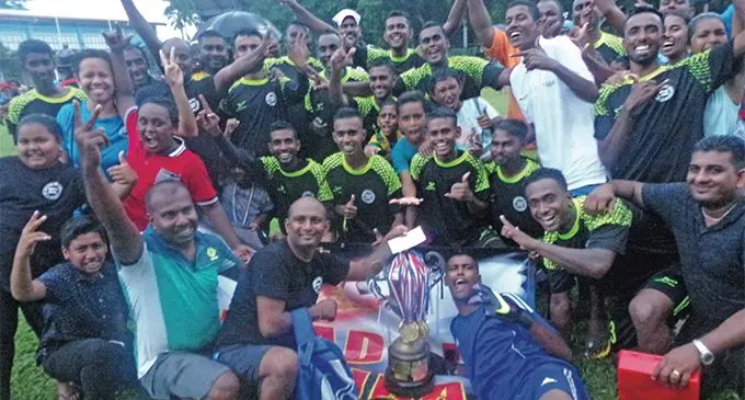 Varadoli Andhra Sangam team and fans in Xavier College, Ba on April 21, 2019. Photo: Rohit Kumar
