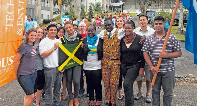 International students during a previou University of the South Pacific Open Day. event. Photo: The University of the South Pacific