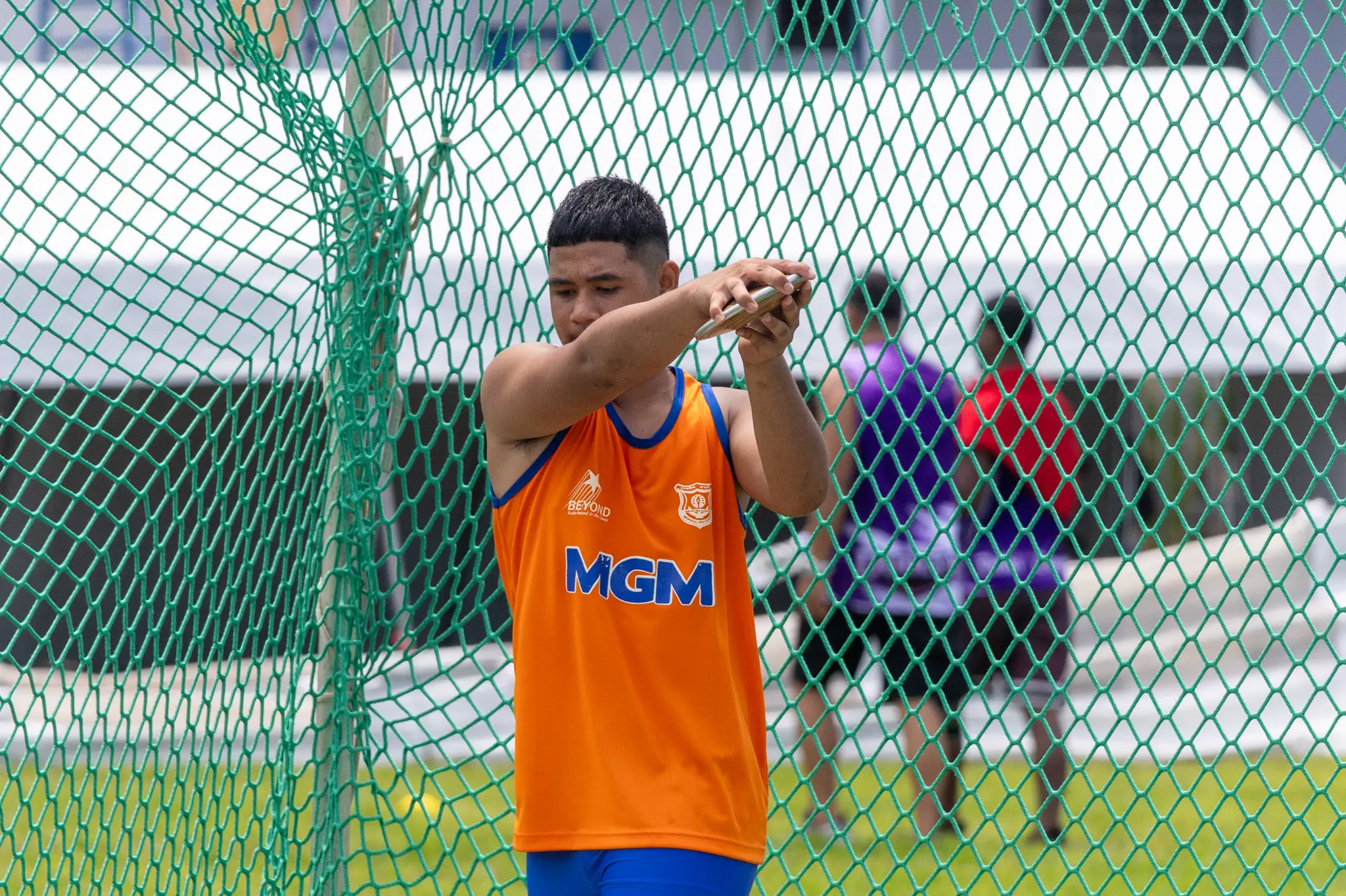 Toluono claims gold in sub junior boys discus