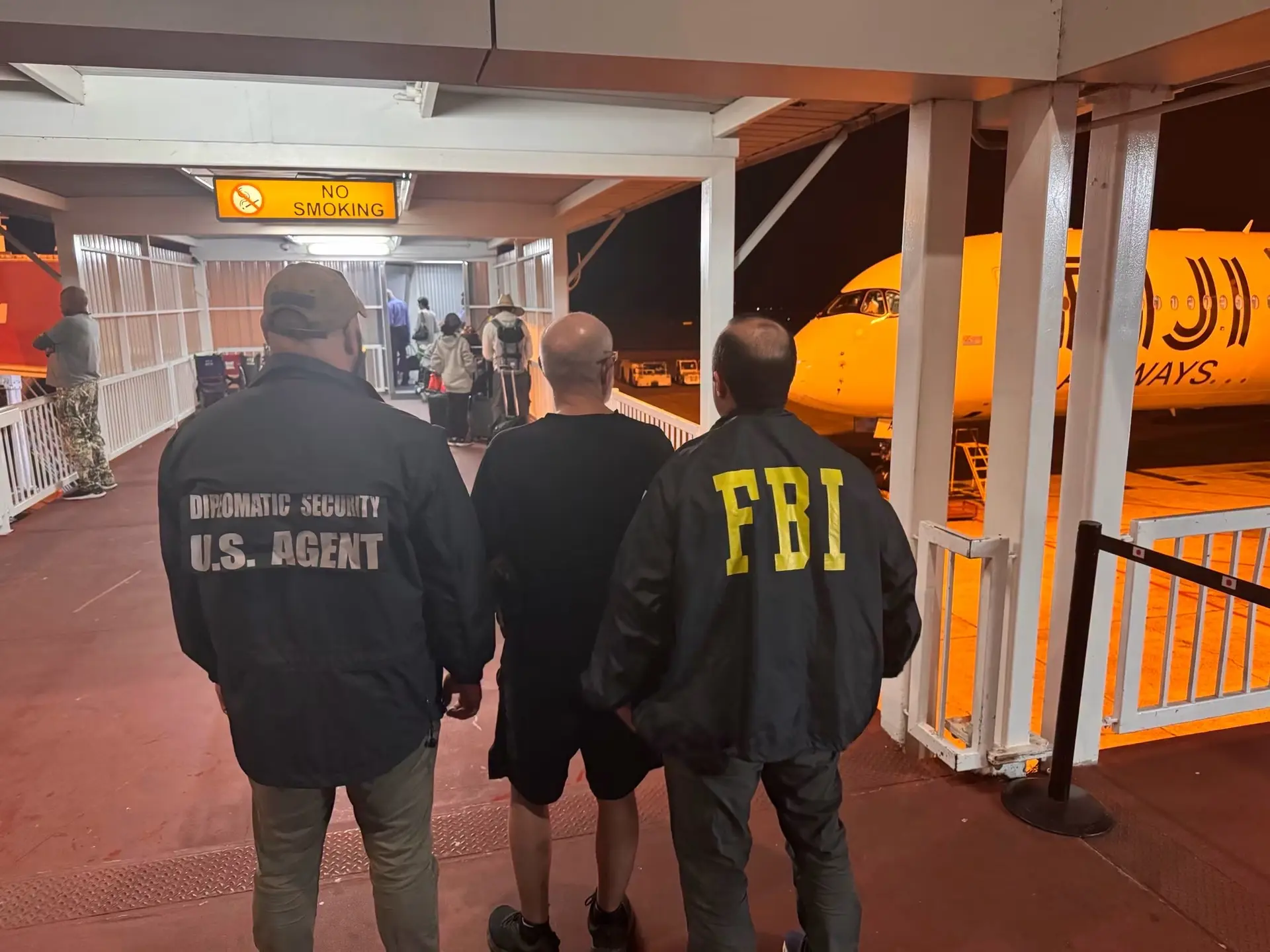Edward Zimbardi was deported on August 14 following co-operation between Fijian and US authorities.