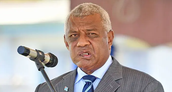 Minister for Home Affairs Pio Tikoduadua. 