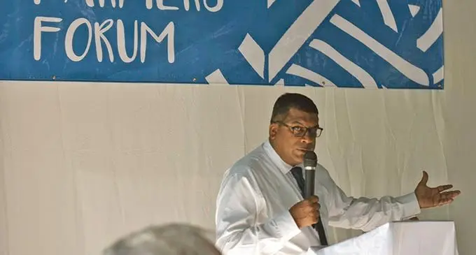 Minister for Agriculture Mahendra Reddy