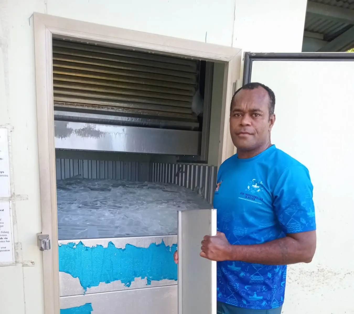 The ice plant at Ministry of Fisheries station in Savusavu is now fully operational on May 8, 2026.