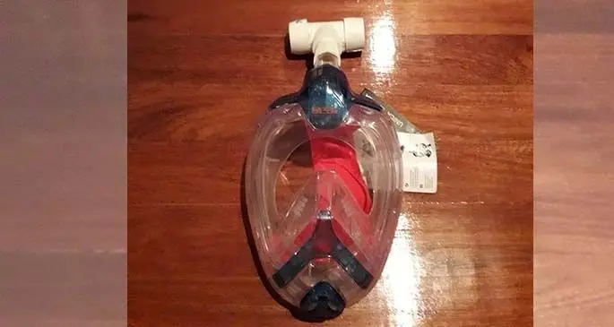 A functional N95 filtered respiratory mask.