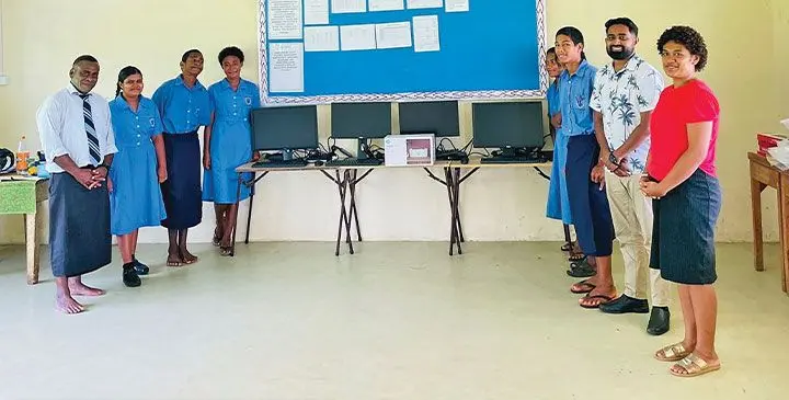 Computers, Printer Big Boost For Students | Fiji Sun
