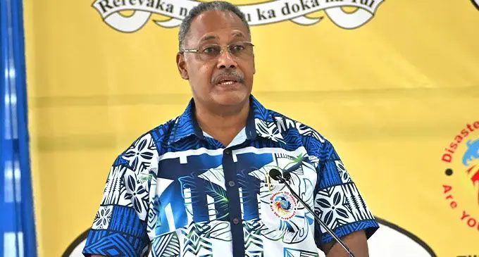 Minister for Rural and Maritime Development and Disaster Management Sakiasi Ditoka.