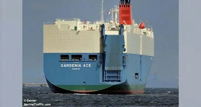 Vehicle carrier Gardenia Ace.