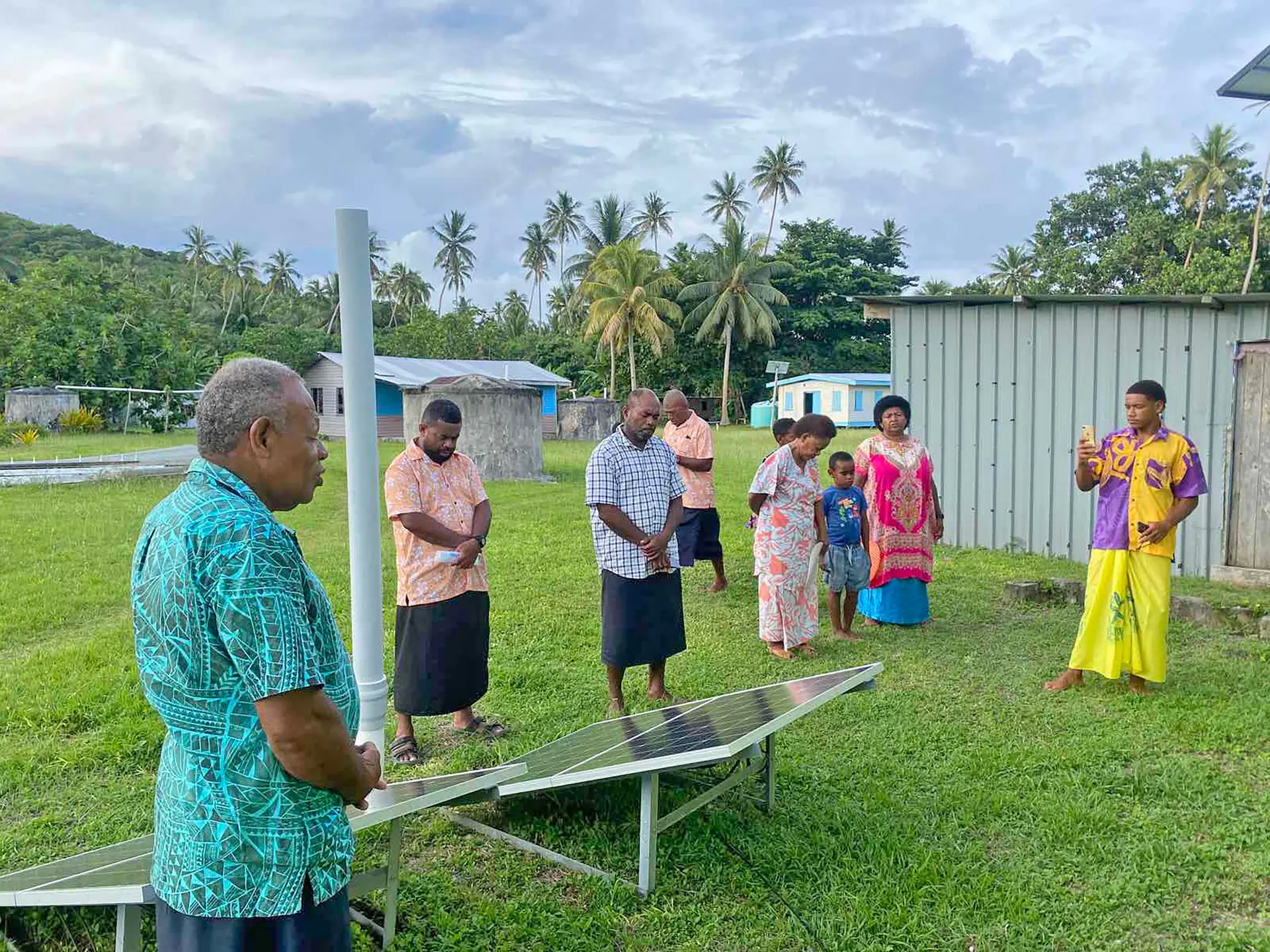 Villagers of Naigani, Batiki, Lomaiviti. 