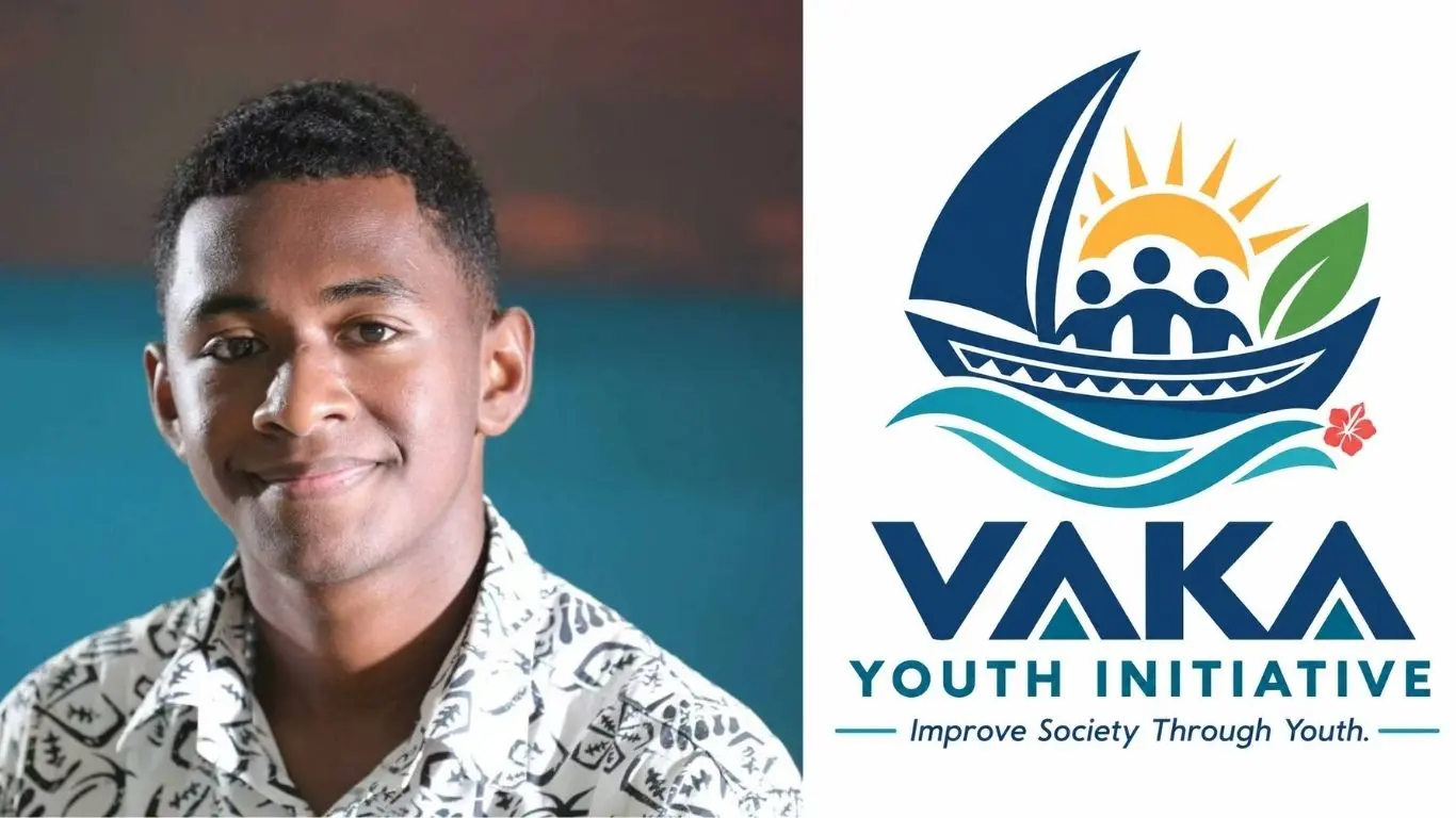 Pio Poate Camaitoga, founder of VAKA Youth Initiative.