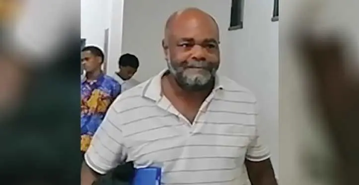 Aminiasi Waqanivau outside the Nadi Magistrates Court. Photo: Mereleki Nai