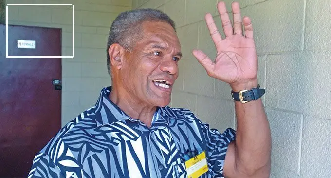 Assemblies of God Church (AOG) minister, Reverend Samuela Civo Photo: Salote Qalubau