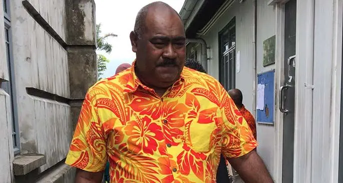 Semiti Qalowasa outside the Magistrates Court in Suva on January 14, 2020. Photo: Ashna Kumar