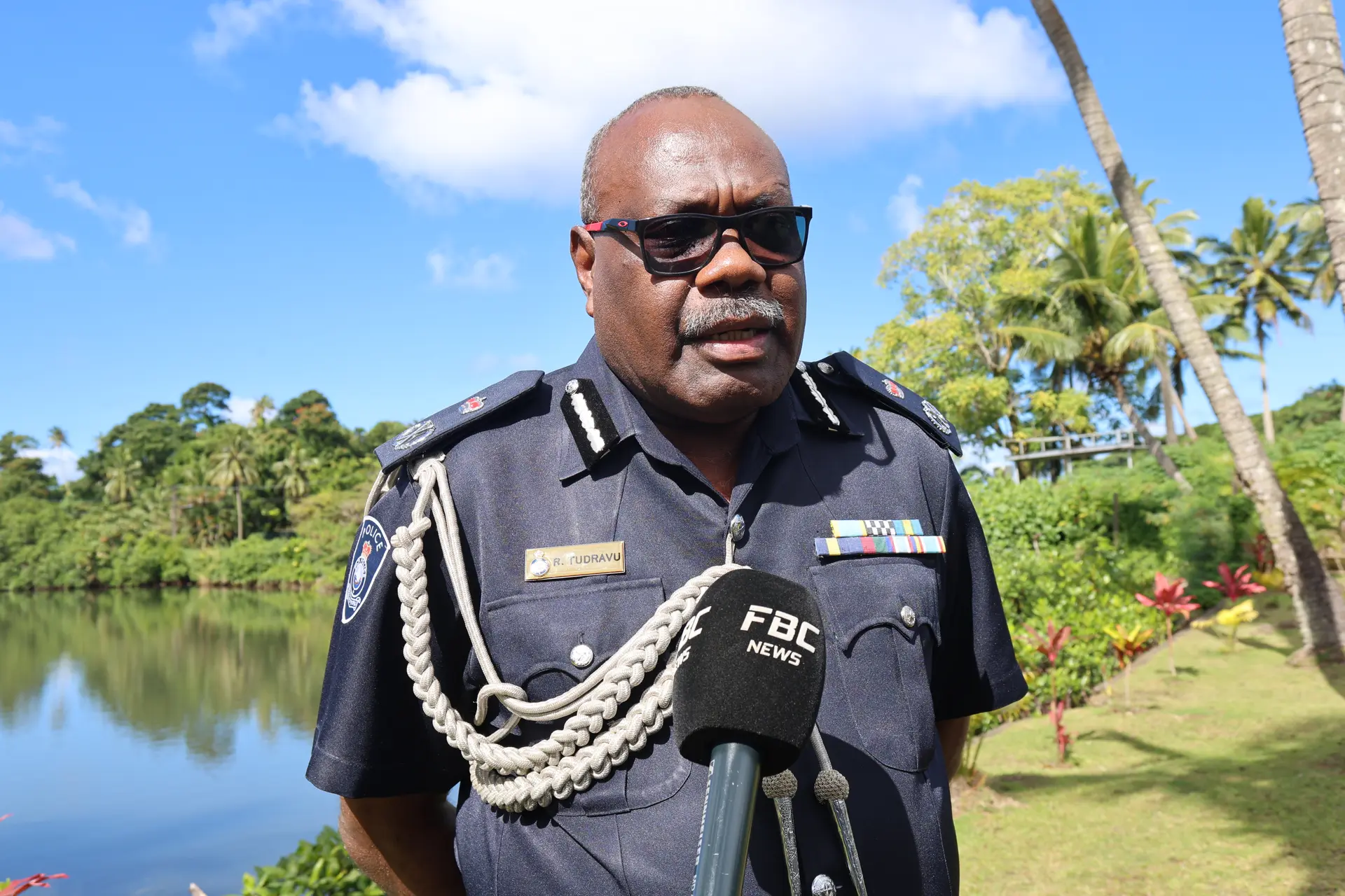Commissioner of Police Rusiate Tudravu at the launch of the Gender Barrier Assessment Project Report in Novotel Suva Lami Bay on June 30, 2026.