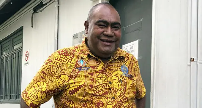 Semiti Qalowasa outside the Magistrates Court in Suva on June 19, 2019. Photo: Ashna Kumar