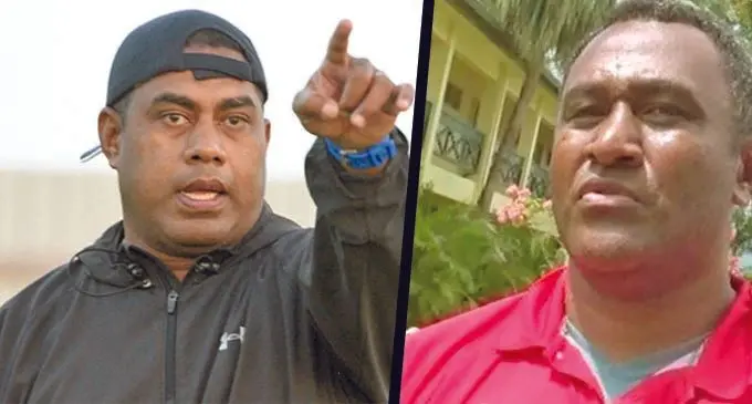 Left: Fiji Airways Fijiana 7s head coach Saiasi Fuli is a Level 3 coach.  Right: Ram Sami Suva rugby head coach Sakaraia (Zac) Labalaba is one of the Level 3 coaches coaching in this year’s Skipper Cup competition. Photo: Ronald Kumar