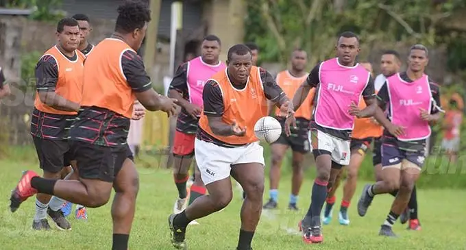 Naitasiri side during training at Ratu Cakobau ground 2 on November 5, 2020. Photo: Ronald Kumar.