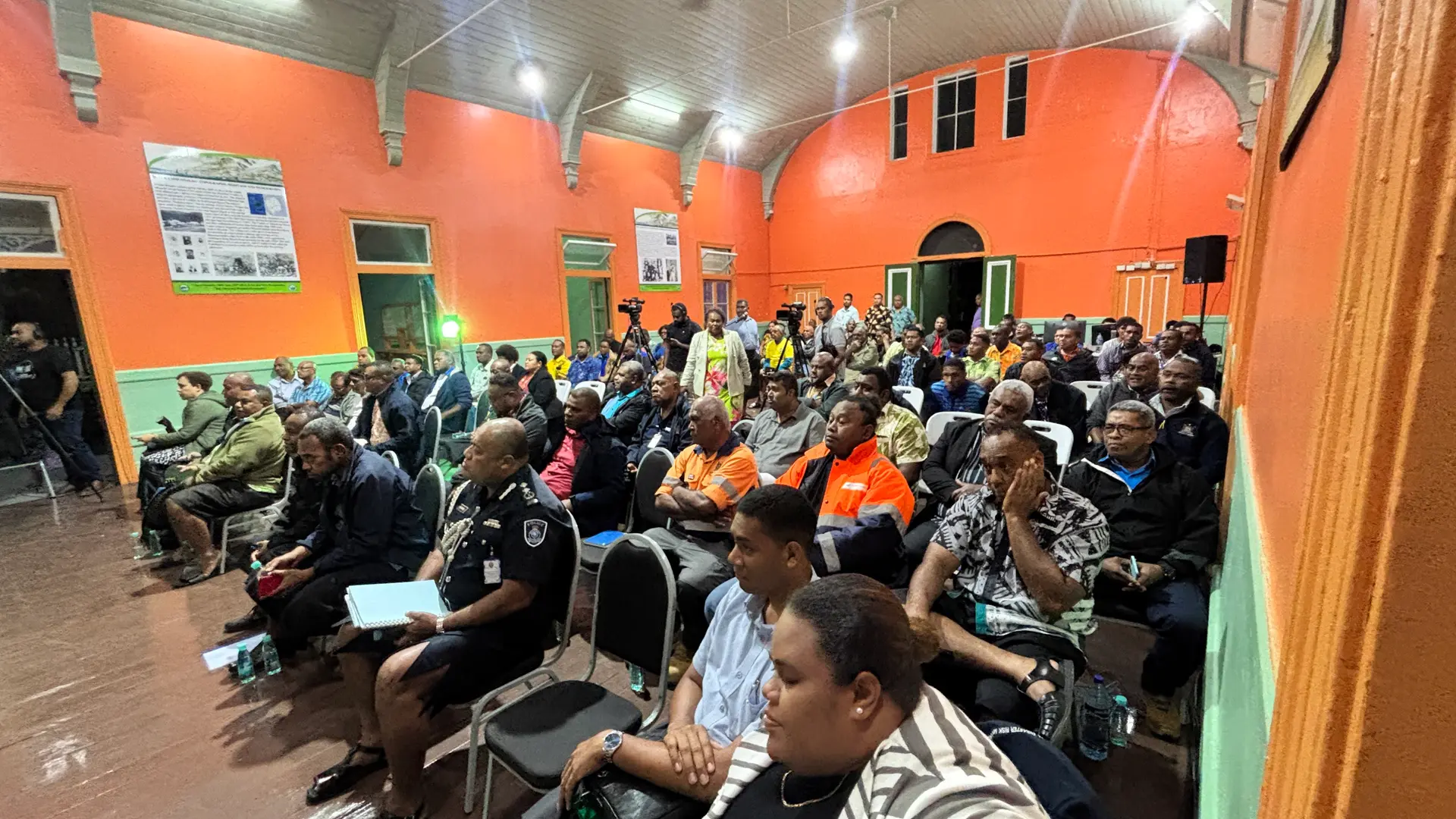Guests of the Levuka Townhall at the Queen Victoria Townhall in Levuka on July 1, 2026.