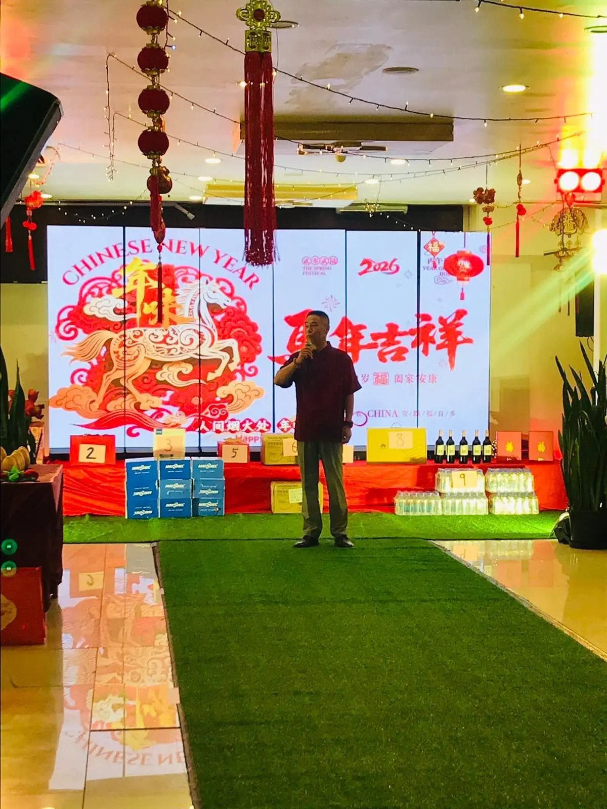 The Chinese business community in Suva welcomed the Year of the Fire Horse in vibrant style last night,