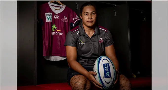 Liz Patu back in Queensland Reds colours   
