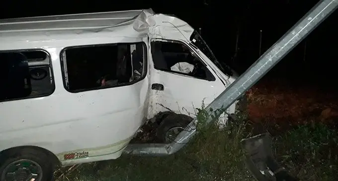 Scene of the accident in Solovi, Nadi. PHOTO: Fiji Police