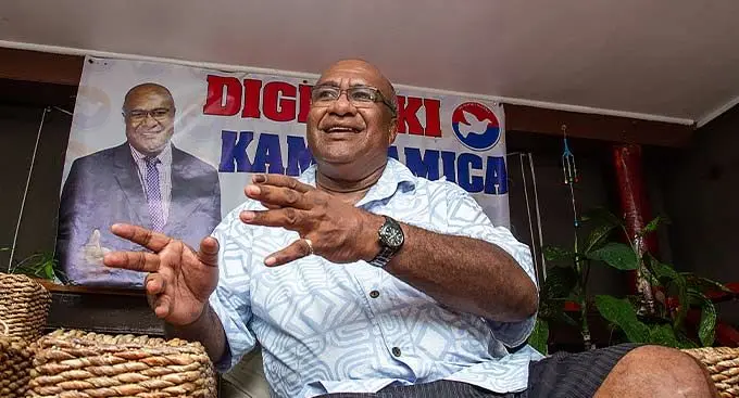 Deputy Prime Minister and Minister for External Trade, Cooperatives, and SMEs, Manoa Kamikamica Photo: Leon Lord