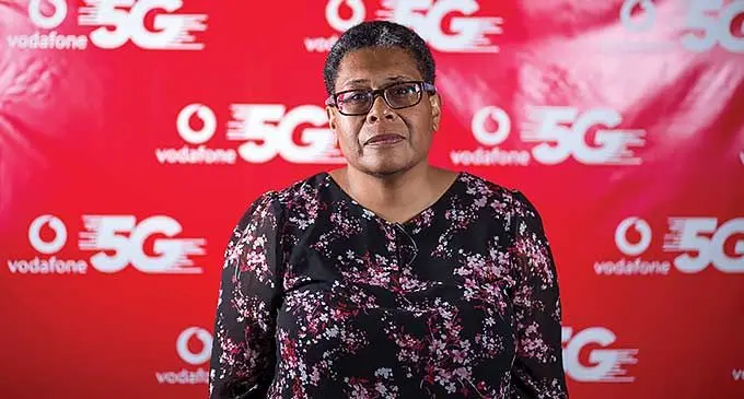 Vodafone Fiji chief executive officer Elenoa Biukoto.