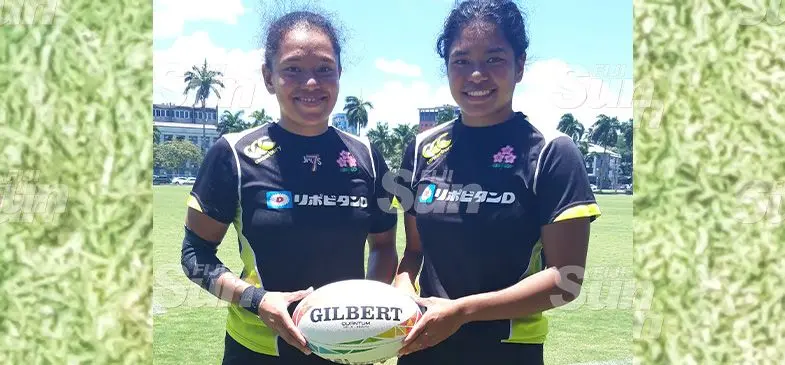 Rachael Bativakalolo and sister Ateca at Albert Park in Suva on October 31, 2019. Photo: Grace Narayan