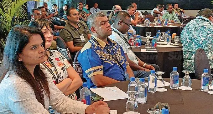 Industry leaders and executives at the final day of the Fiji Tech Summit 2022 at the Intercontinental Fiji Golf Resort and Spa in Natadola on November 4, 2022. Photo: Nicolette Chambers