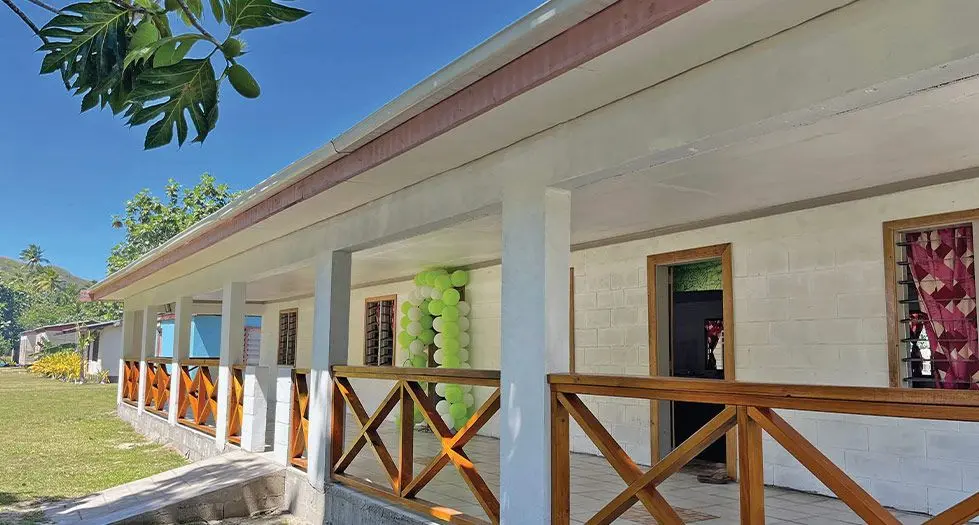 The newly-improved and upgraded evacuation centre. Yalobi Village in Waya, Yasawa on August 28, 2024. Photo: DEPTFO News