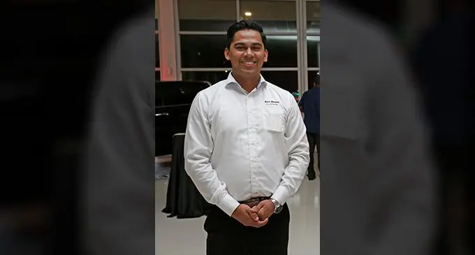 Asco Motors chief executive officer, Ronald Kumar is a holidaymaker