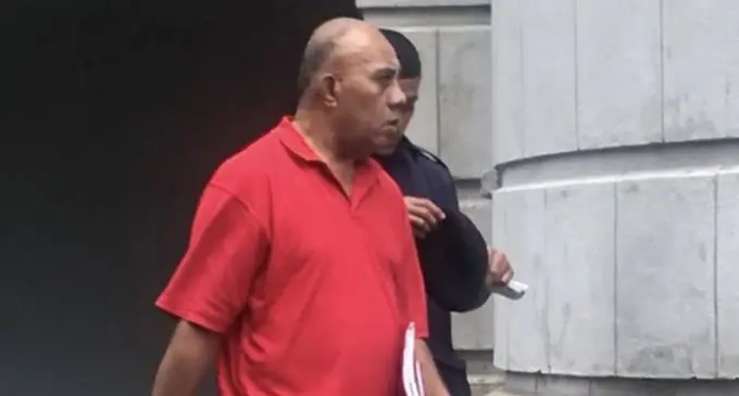 Timoci Lolohea outside the Suva Court House. Photo: Fonua Talei