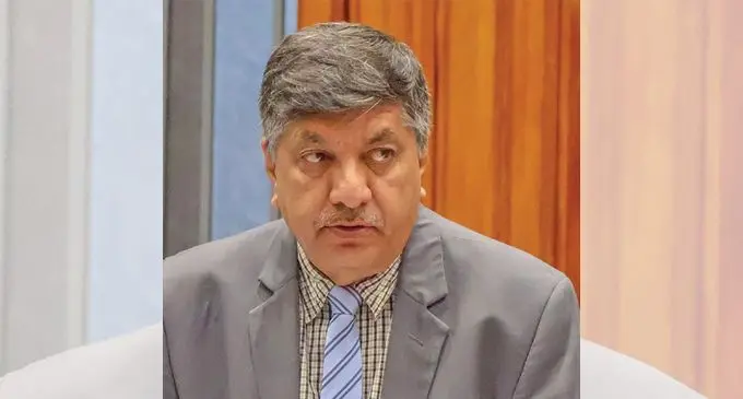 Minister for Sugar Charan Jeath Singh. 