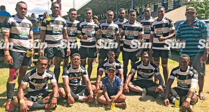 Nawaka Black sevens rugby team at Prince Charles Park, Nadi. Photo: Waisea Nasokia
