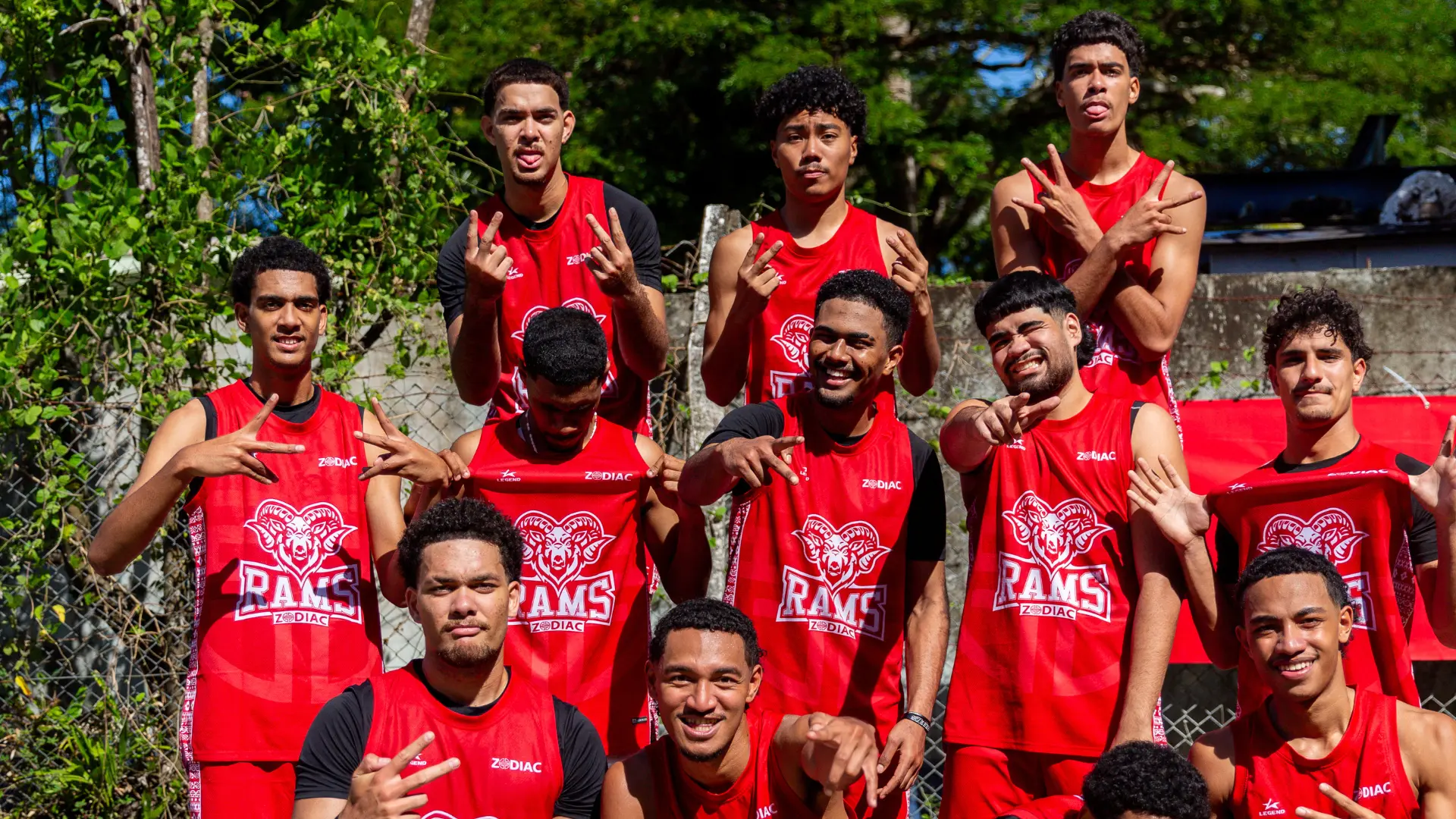 The Zodiac Rams team in Suva, on June 4, 2026. 