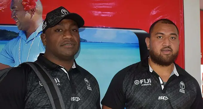 Fiji Airways Flying Fijians prop Leeroy Atalifo has been called back by coach John McKee after Kalivati Tawake was ruled out yesterday for an injury.  Photos: Ronald Kumar/Waisea Nasokia