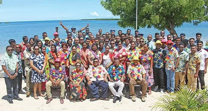 Sigatoka Electrical staff awards.. Photo: Eventuros Fiji