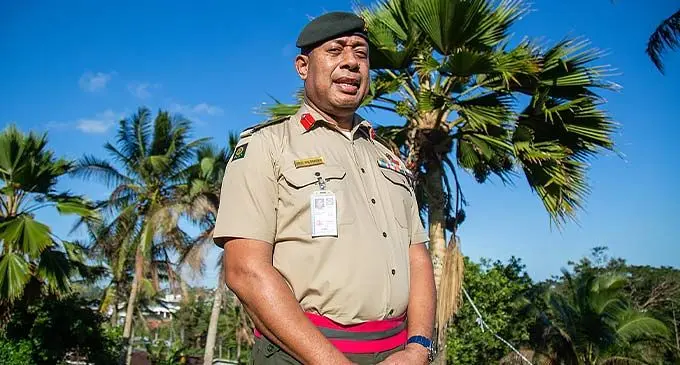 Republic of Fiji Military Forces (RFMF), Major General Ro Jone Kalouniwai.