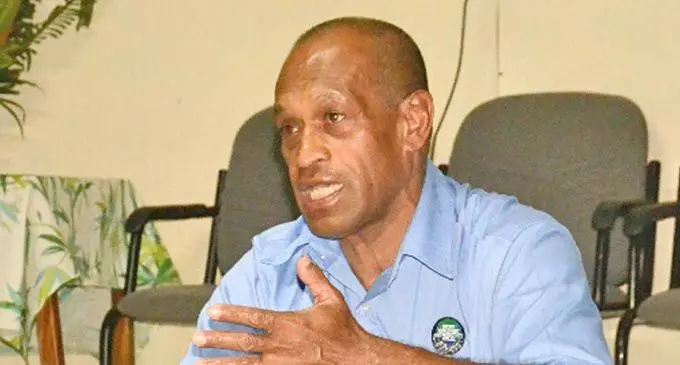 Minister responsible for Meteorological Services, Jone Usamate