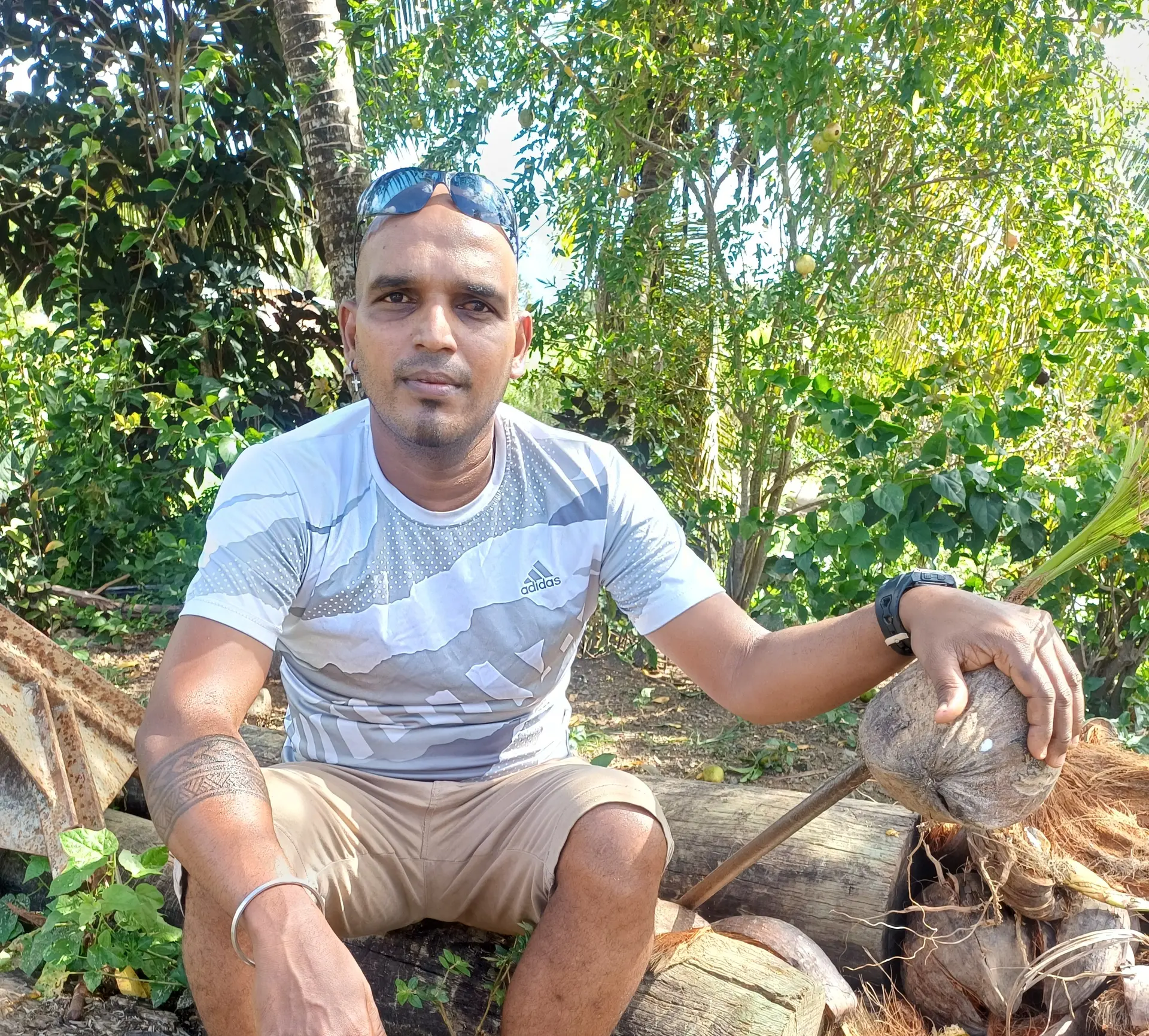 Farmer Ashwin Karan.