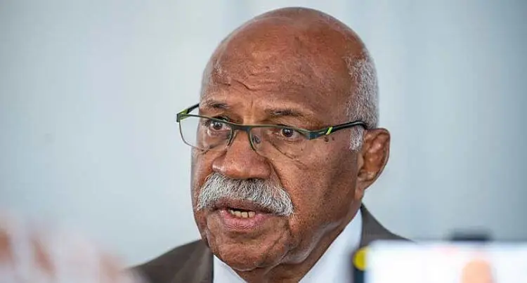 Prime Minister Sitiveni Rabuka.