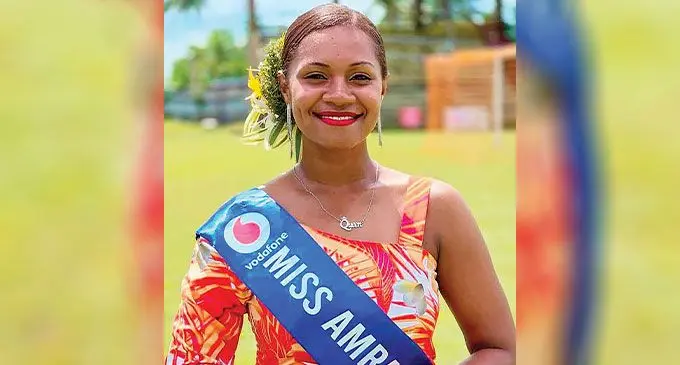 Miss Amras Mall Beranadeta Ela Waqavanua.