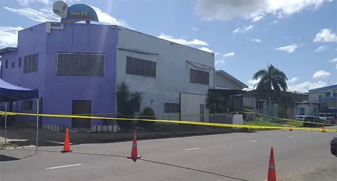 The Planet Haze nightclub  where Police discovered  alleged materials and equipment believed to be used in the manufacturing of the illicit drugs. Photo: Fiji Police