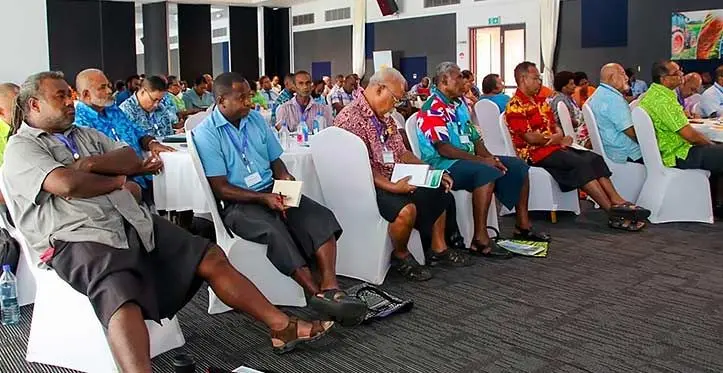 Participants of the forum in Lami. Phota. Ministry of iTaukei Affairs