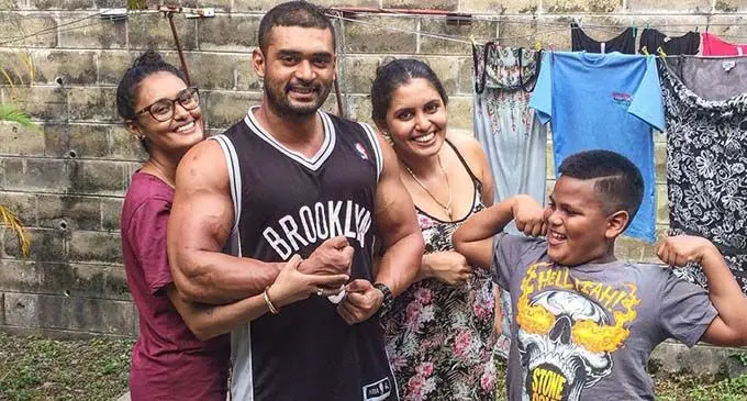 Sherneez Shankaran, Simon Shankaran, Sharon Elaine and Zedakaih.